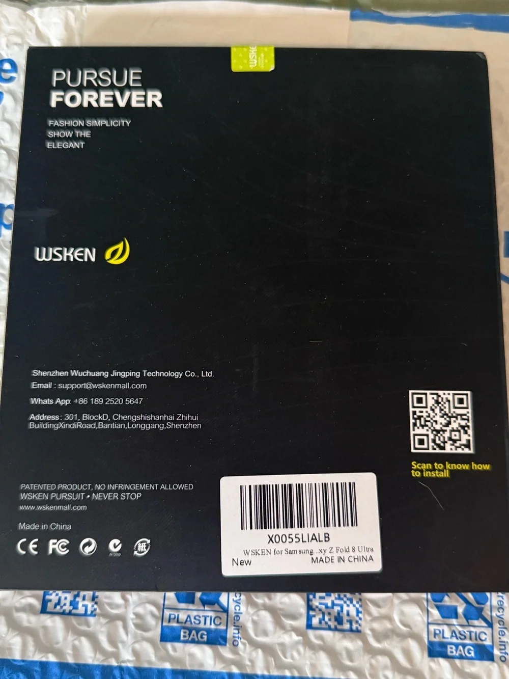 Amazon Clear Screen Protectors for Z Fold 8 Ultra - Transparent